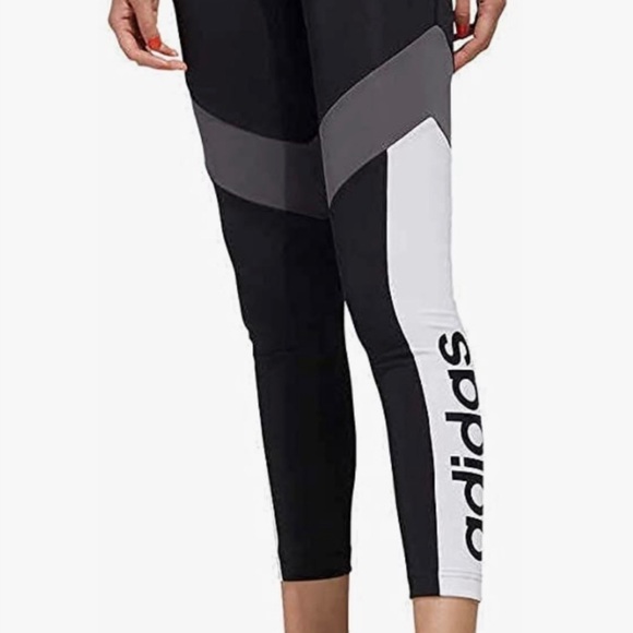 Adidas Aeroready Women's Color Blocked Leggings Tights - Picture 5 of 7